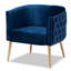 Velvet Barrel Chair-1642694653