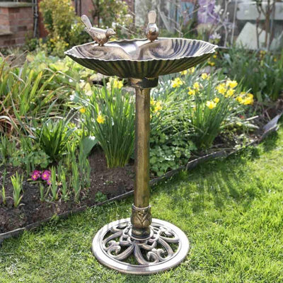 Resin Mosaic Birdbath