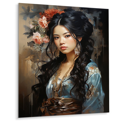 " Asian Art Geishas Grace II "