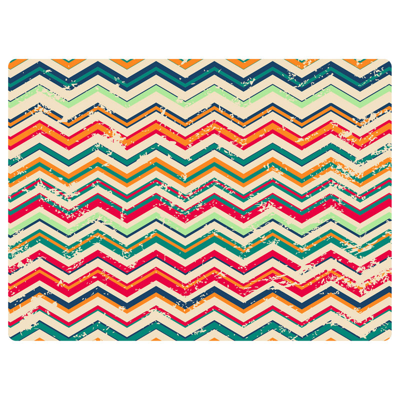 Tapis de chaise de bureau à chevrons texturé 35 po x 47 po 9 à 5