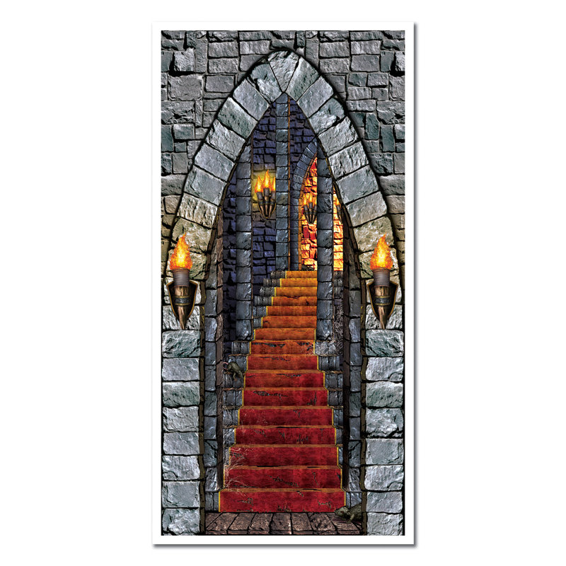 Halloween Castle Entrance Door Cover