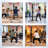 RXFSP Adjustable Catch Stick Game Machine, Hand-Eye Coordination Reflex Challenge Game, 58-78in Adjustable Height, RGB Light & Digital Score Display, Rolling Wheel Base, Portable Reaction Game for Bar, Carnival, Event Rental & Game Room