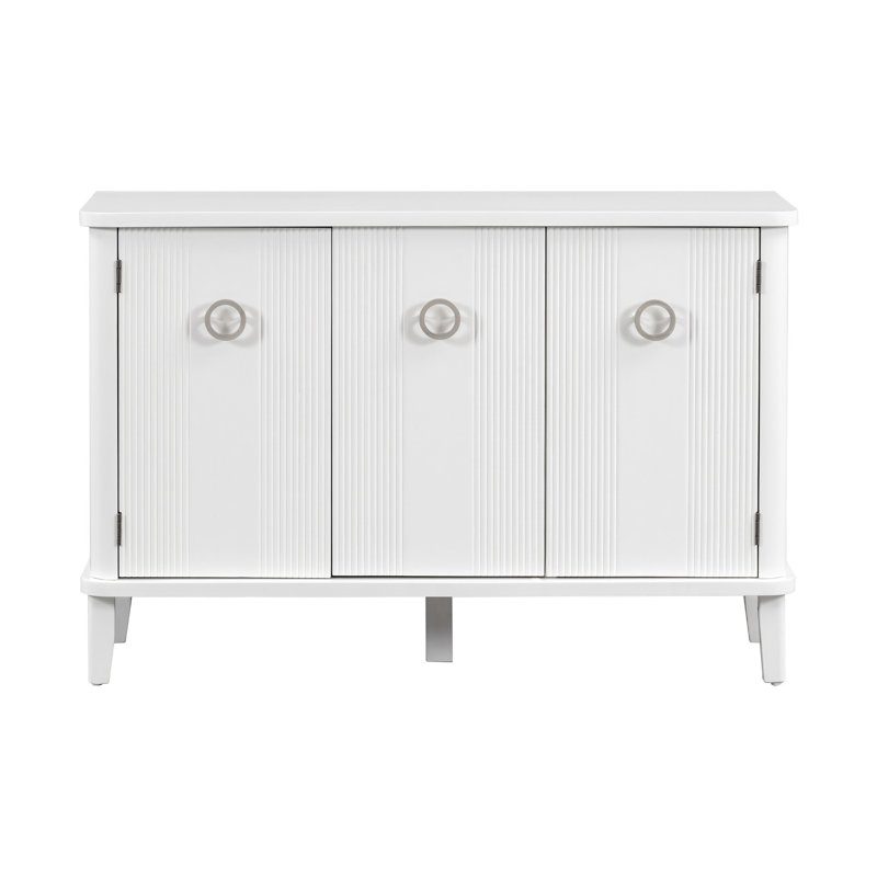 Armoire de rangement blanche avec composants - grande capacité, rangement élégant et facile à assembler, fabrication stable