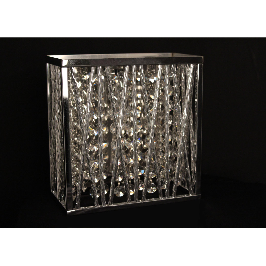 Steel Flush Mounted Sconce