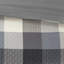 Édredon à chevrons gris 7 pièces S, garniture en tissu écossais Buffalo, édredon, 2 taies décoratives, 3 coussins décoratifs, jupe de lit, pièces de crête infroissables et froissables, thème facile à nettoyer-124915213-124915208