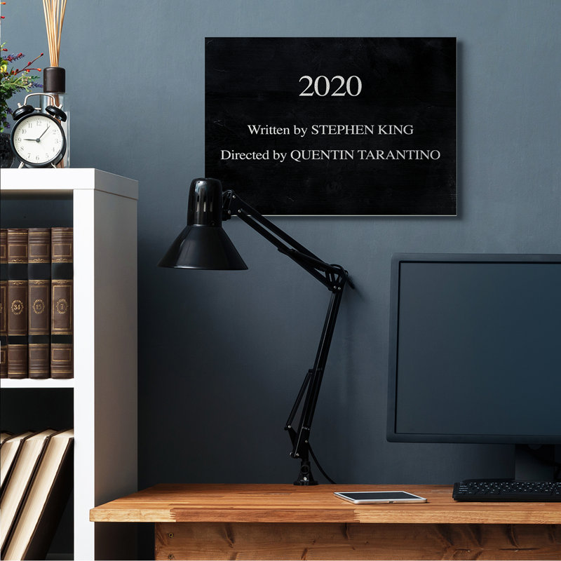 «2020 By King And Taratino», H 24 po x l 30 po, Toile tendue
