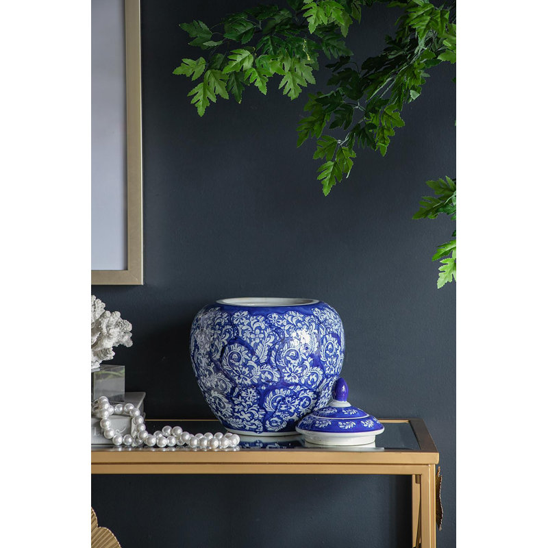Handcrafted Novelty Ceramic Decorative Jar 