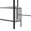 Lit mezzanine double avec bureau et tablettes-620870733