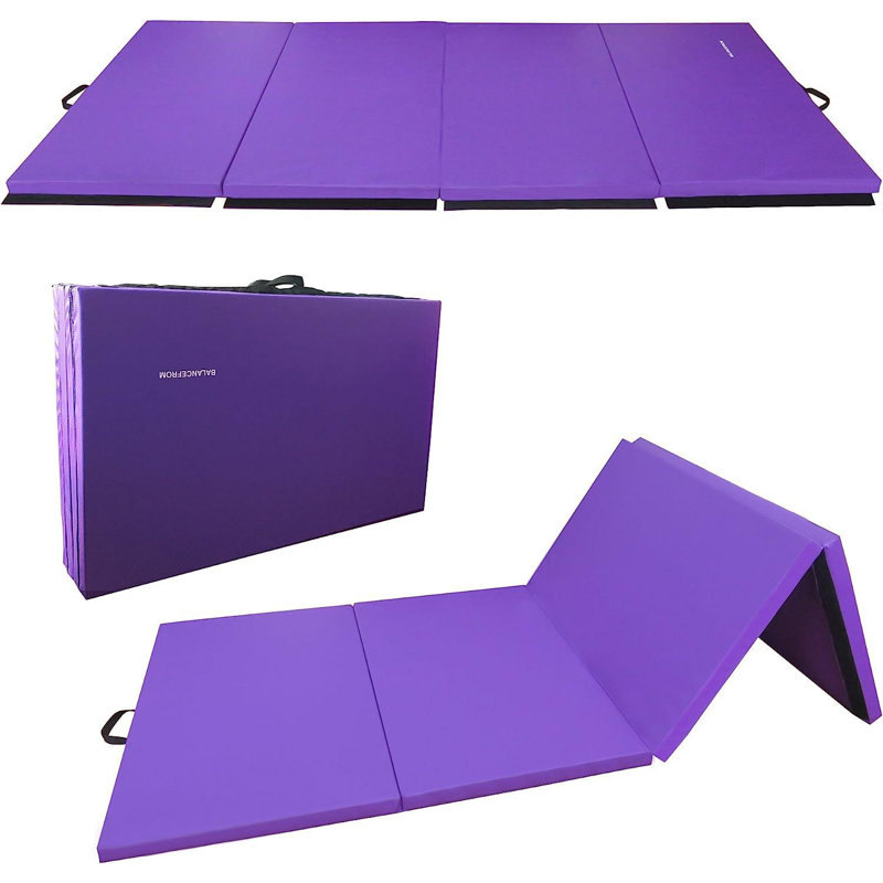 304 cm L x 121 cm W x 122 cm Vinyl Mat, Purple
