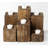 8.00'' H Wood Tabletop Candelabra