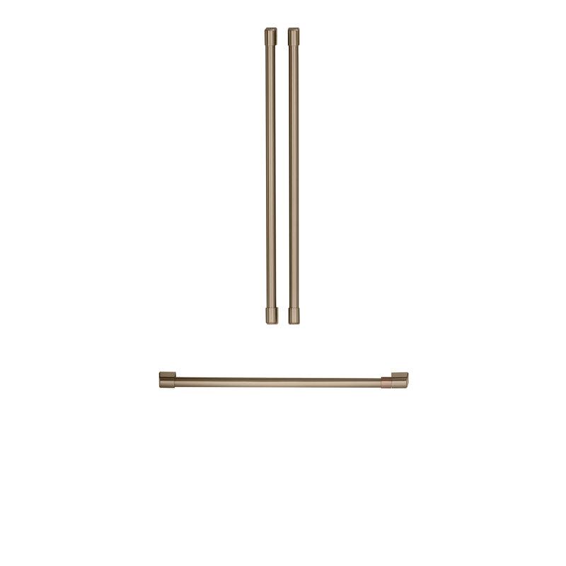 Refrigerator Handle, Brushed Bronze