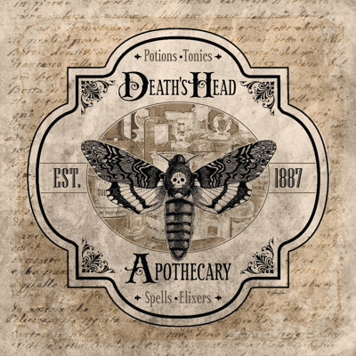 Tête d'apothicaire de la mort