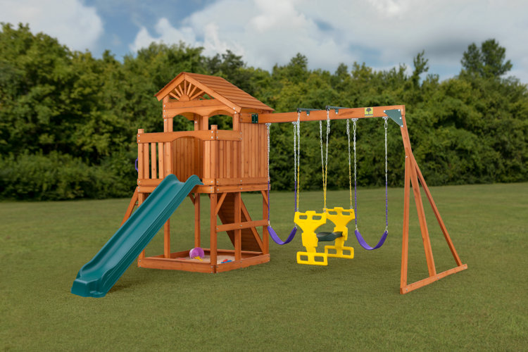 Timber Valley Swing Set