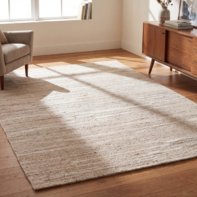 Mellina Rectangle Conor Wool Area Rug, Rectangle 7'9" x 9'9"