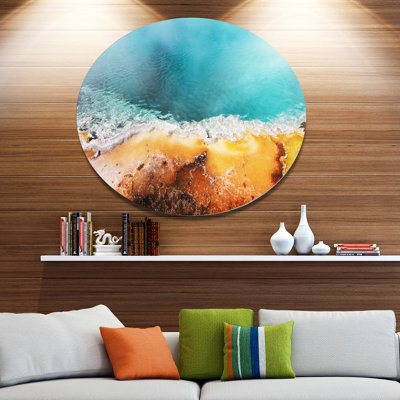 « magnifique matin gloire pool », impression
