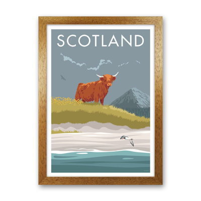 Scotland Angus by Stephen Millership - Print on Canvas