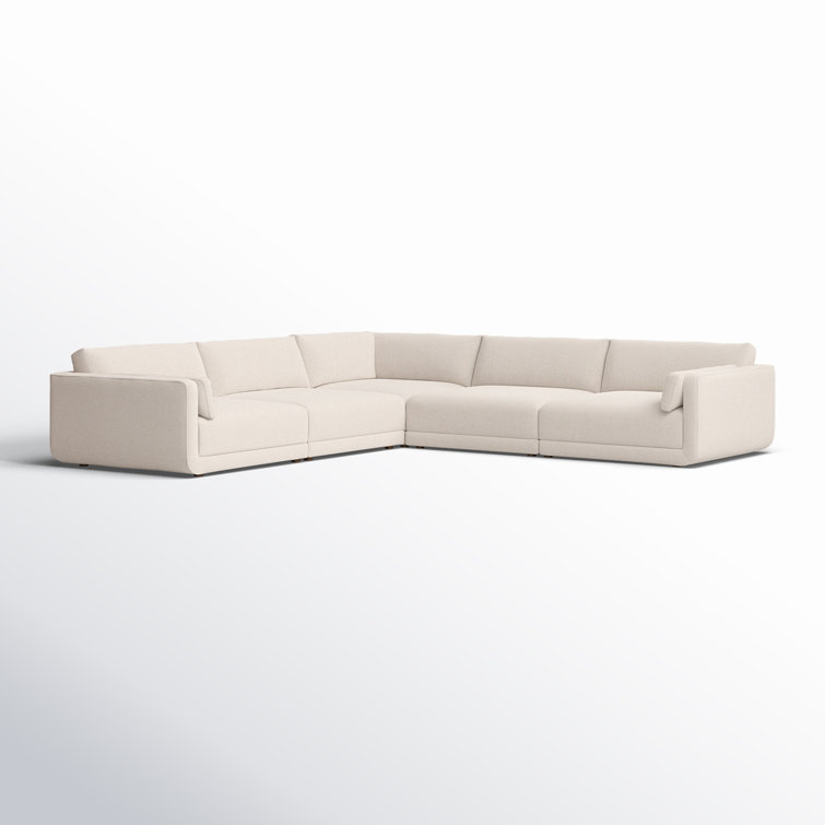 Naples 5 - Piece Modular Upholstered Sectional