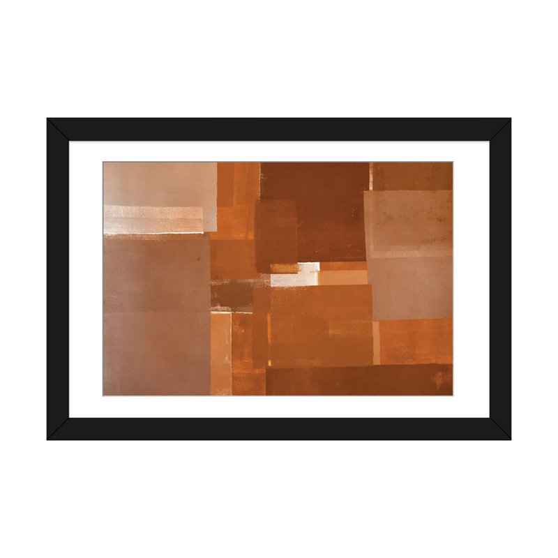 « 40 degrés », reproduction sur toile, H 16 po x l 24 po x P 1 po, Papier d'art encadré noir, Blanc