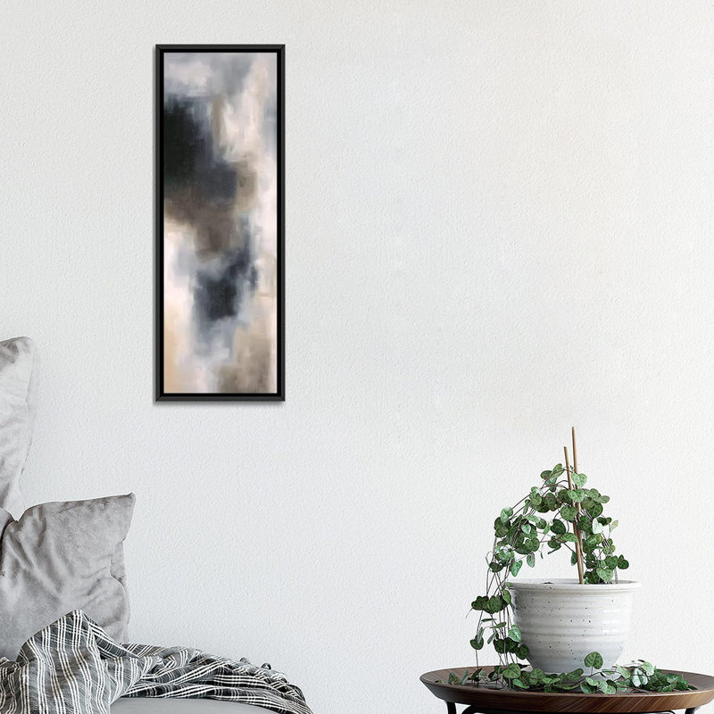 «Light And Shade II», reproduction d'impression sur toile tendue, H 36 po x l 12 po x P 1,5 po, Cadre noir