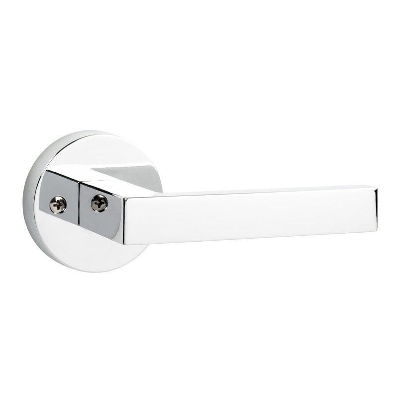 Faux levier rond Siena, chrome poli, Chrome poli