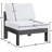 Lajoy Aluminum Outdoor Armless Lounge Chair-405302512-405302513