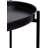 Modern Foldable Tiered Side Table With Removable Magnetic Tray Tabletops And Space-Saving Folding Base