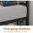 Metal Bed Frame with Storage Headboard and Charging Station LED Lights Modern Design Bed Frame Metal for Bedroom Furniture-1151172745-1151172744