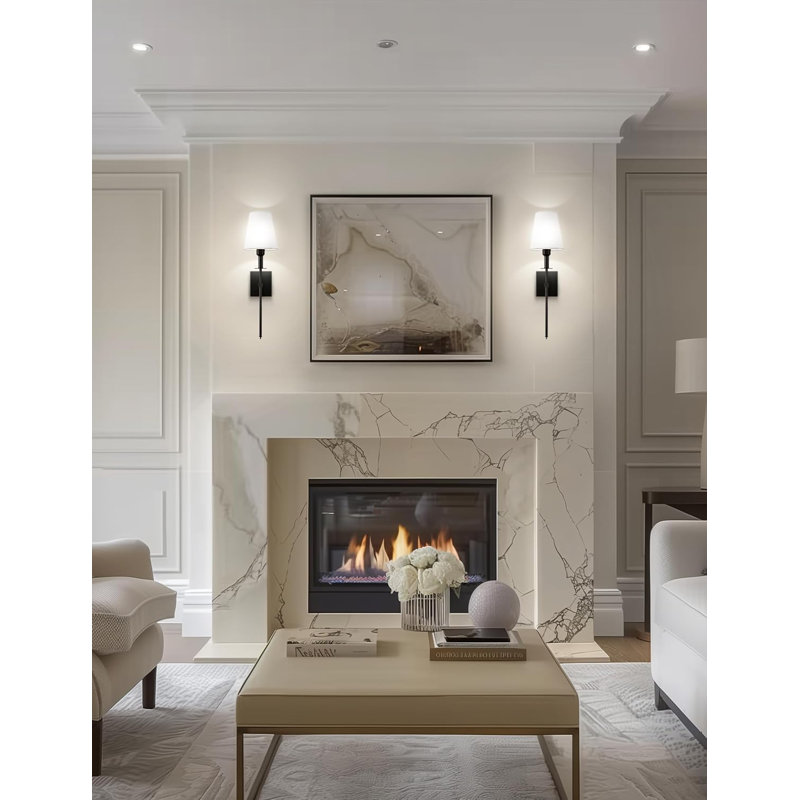 RGB Wall Sconce, Matte Black