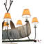 Rustic Lodge 8 - Light Pendant