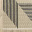 Tapis beige / bleu marine Edner-661619338