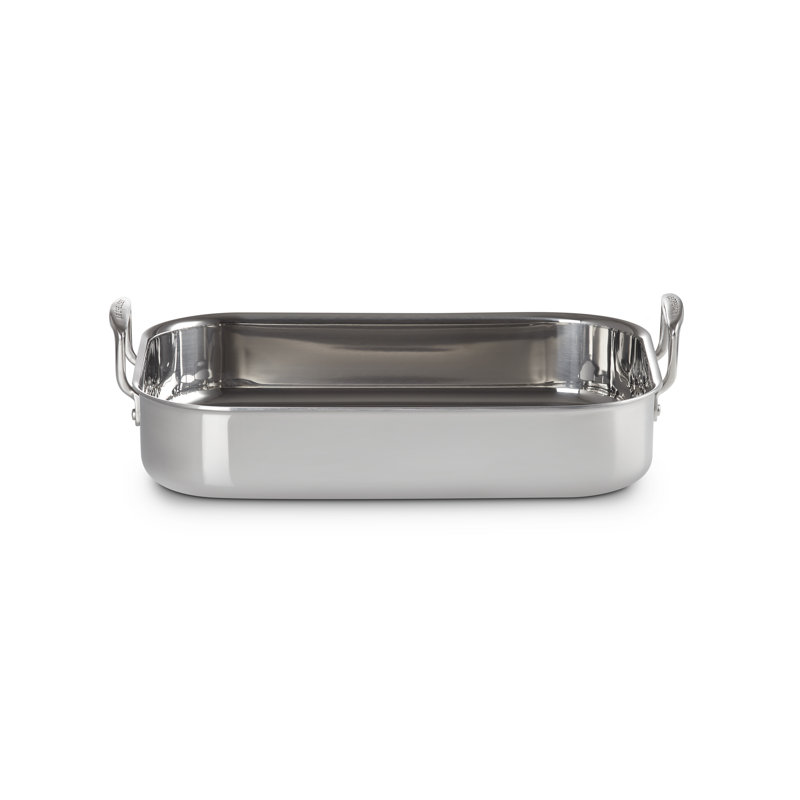 Le Creuset 3-Ply Stainless Steel Rectangular Roaster