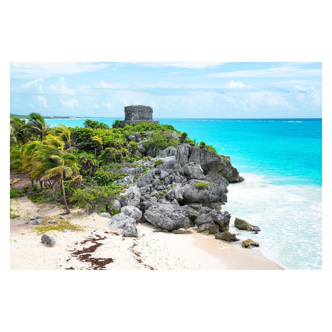 Strukturierte Tapete Caribbean Tulum Ruins 2,9 m x 432 cm