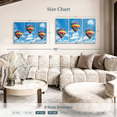 Mehar Triple Hot Air Balloons