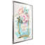 «Parfum Bottle, Flowers & Butterflies (Blue) (Vertical)» par By Jodi - impression-136945608-136945602