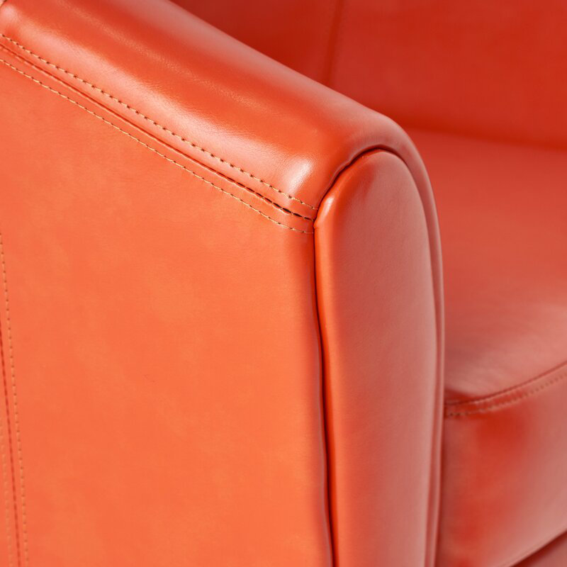 Fauteuil club en similicuir