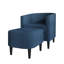 Ensemble de fauteuil et repose-pieds rembourrés-759008842