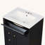 Meuble-lavabo moderne avec lavabo, 3 tiroirs, conception compacte-117983469