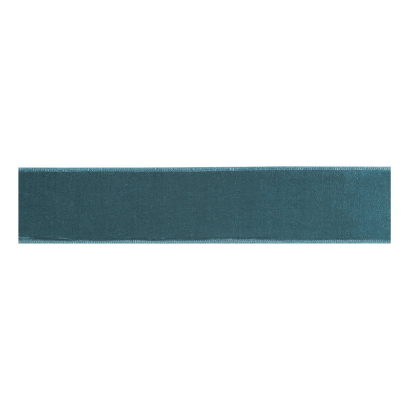 Solid Velvet Wired Polyester Ribbon 2.5" x 10 Yds.
