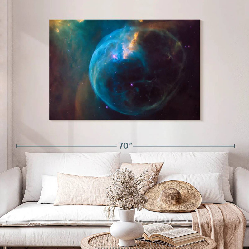 Oberle Bubble Nebula, 32" H x 48" W
