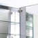  Fresca Recessed/Surface Mount Rectangular Frameless Medicine Cabinet