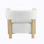 Fauteuil d'appoint rembourré Boucle-1776129179