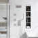 Luxury Thermostatic 4-Function Shower System with Rainfall, Waterfall, Handheld & Body Jets – cUPC Certified