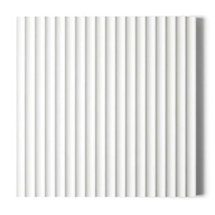 48 x 95.7 cm 3D Wall Panel in White
