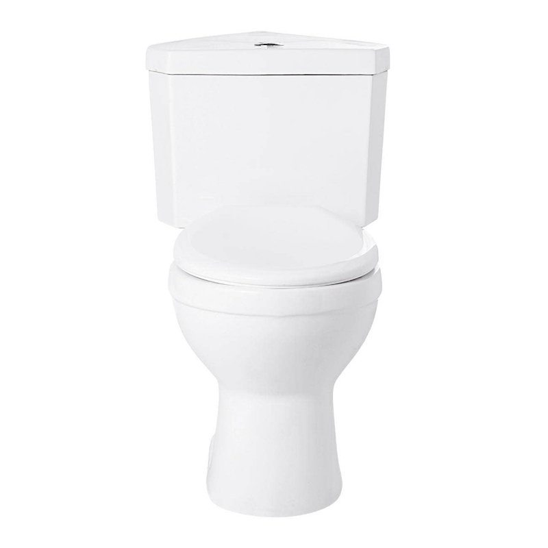 Toilette ronde deux pièces (siège inclus)