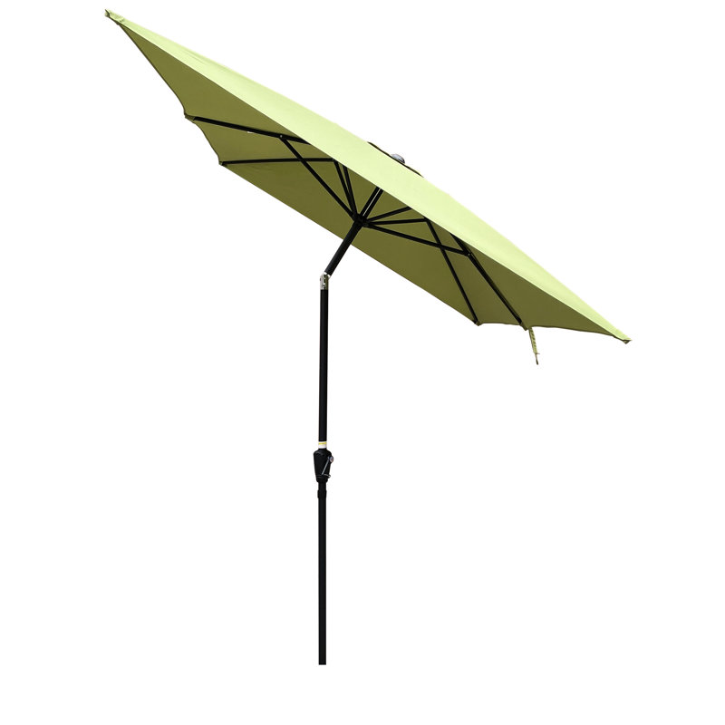 Parasol d'extérieur 9 pi x 6 pi, auvent imperméable, parasol rectangulaire pour patio 6 pi x 9 pi, matériau de construction