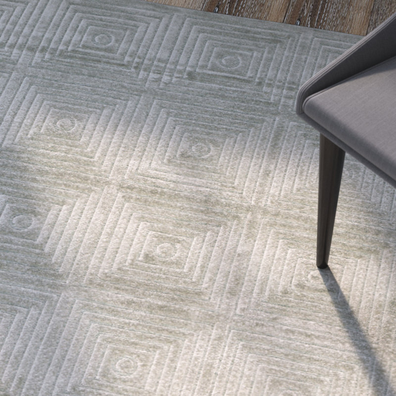 Pomonok Paradise Performance Geometric Rug, Rectangle 5'3" x 7'6"