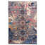 High-Quality Hand-Knotted Blue And Pink Area Rug