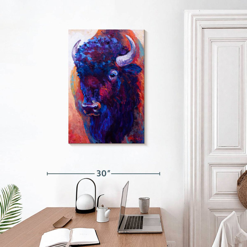Brampt Thunderhorse, 30" H x 20" W