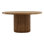 Henley Round Dining Table Dark Brown