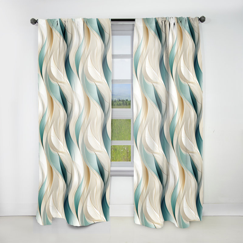 Subdued Elegance - Modern Curtain - Velvet Room Darkening - 1 Panel, 52" W x 95" L